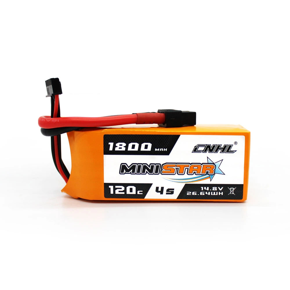CNHL MiniStar Lipo 4S 14.8V 1800mAh 120C (max 200C) XT60