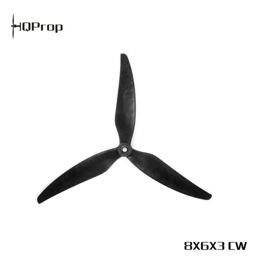 HQProp MacroQuad 8X6X3 Black (1CW+1CCW)