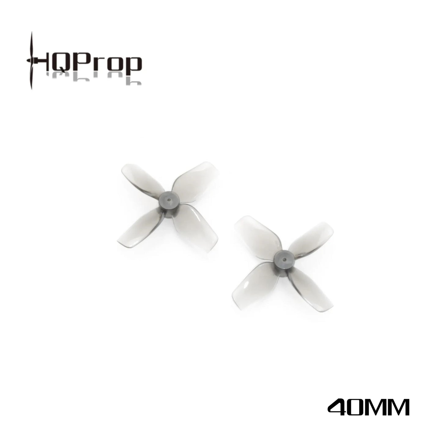 HQProp Micro Whoop 40MMX4 4-blade 1.6" Grey (2CCW+2CW)