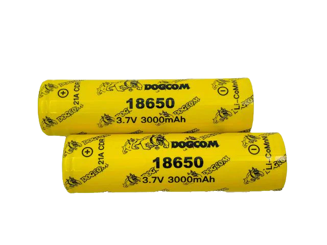 Dogcom 18650 3000mAh 3.7V