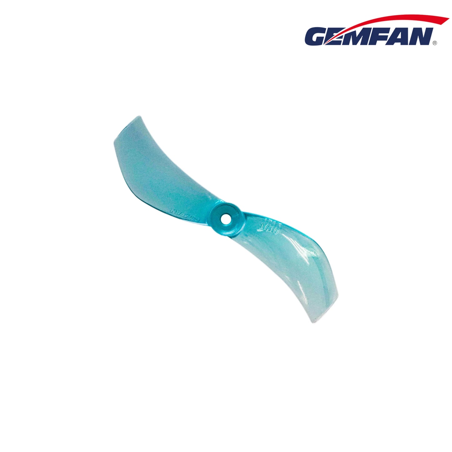 Gemfan 1610-2 (40mm) PC Durable 1.5mm - Clear Blue - (4CCW+4CW)