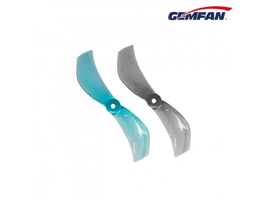 Gemfan 1610-2 (40mm) PC Durable 1.5mm - Clear Blue - (4CCW+4CW)