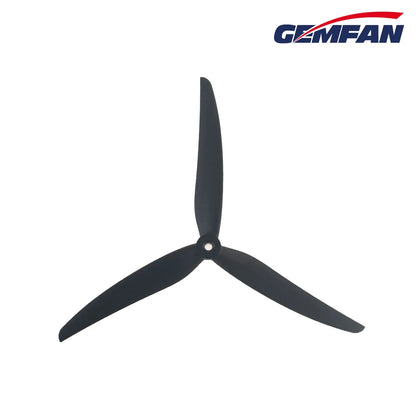 Gemfan 9045-3 Glass Fiber Nylon - Black - (1CCW+1CW)