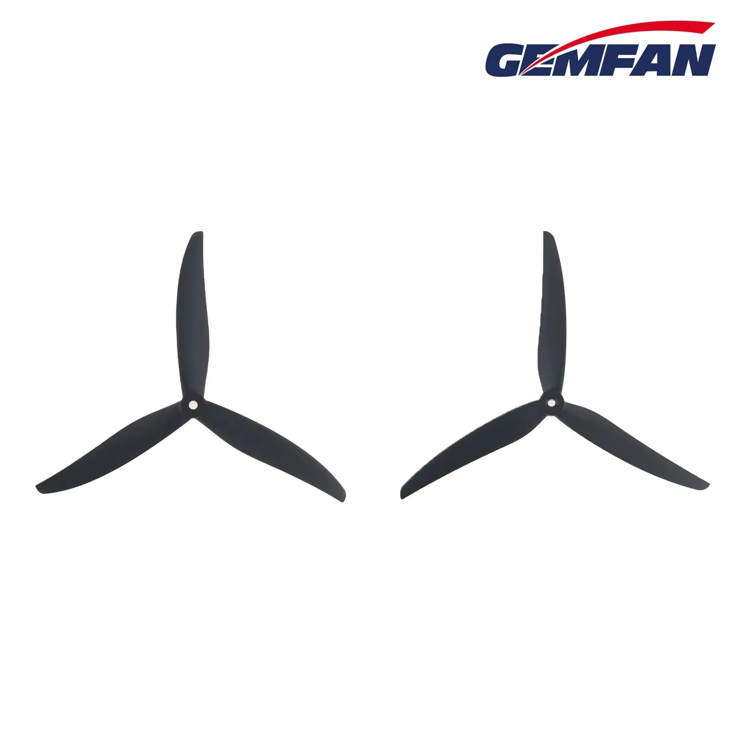 Gemfan 9045-3 Glass Fiber Nylon - Black - (1CCW+1CW)