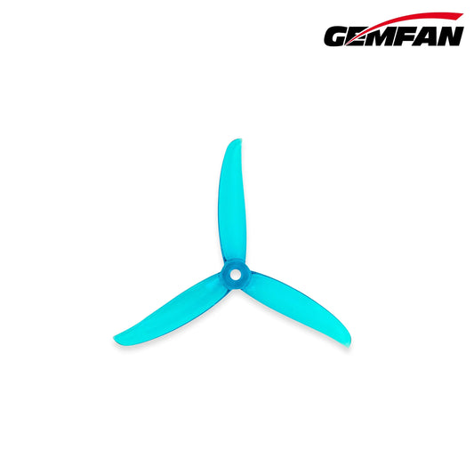 Gemfan Vannystyle 5136-3 PC Durable - Translucent Blue - (2CCW+2CW)