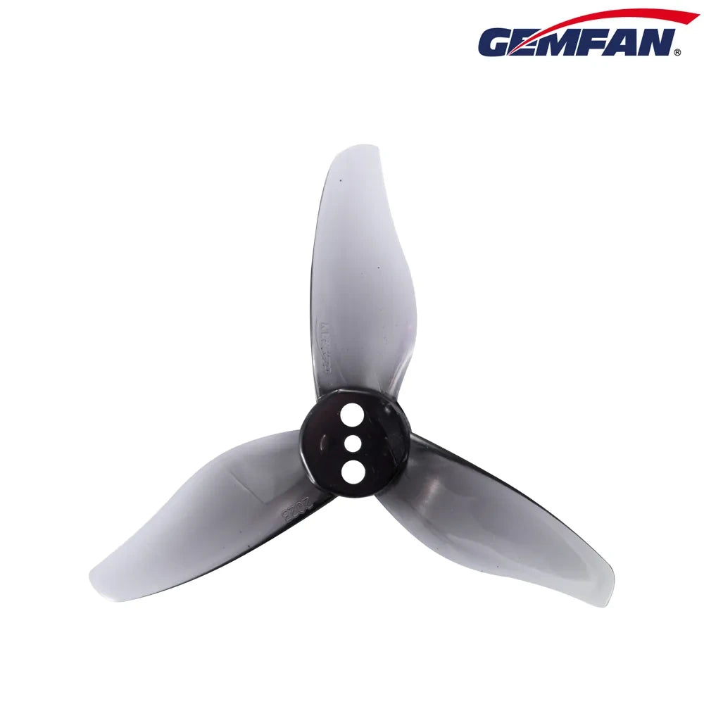 Gemfan Hurricane 2023-3 PC Durable 1.5mm - Clear Gray - (4CCW+4CW)