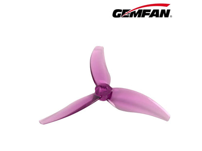 Gemfan Hurricane 3630-3 PC 1.5mm&M5 (Adapter) - Clear Purple
