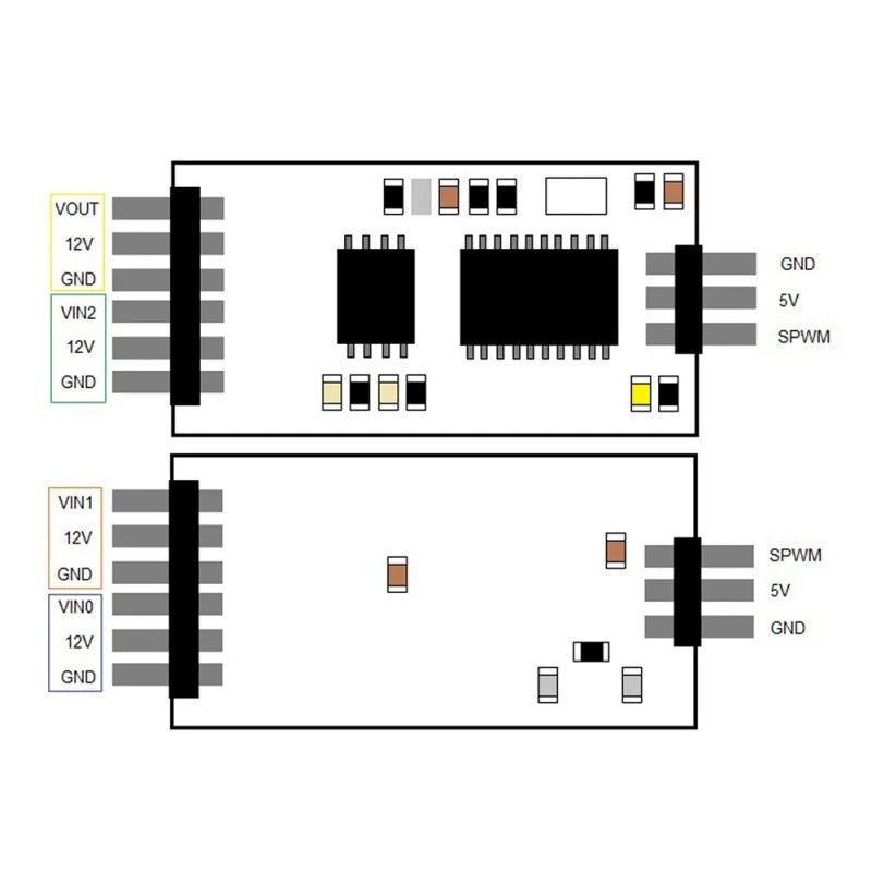 3 Channel 3 Way Video Switcher Foxeer