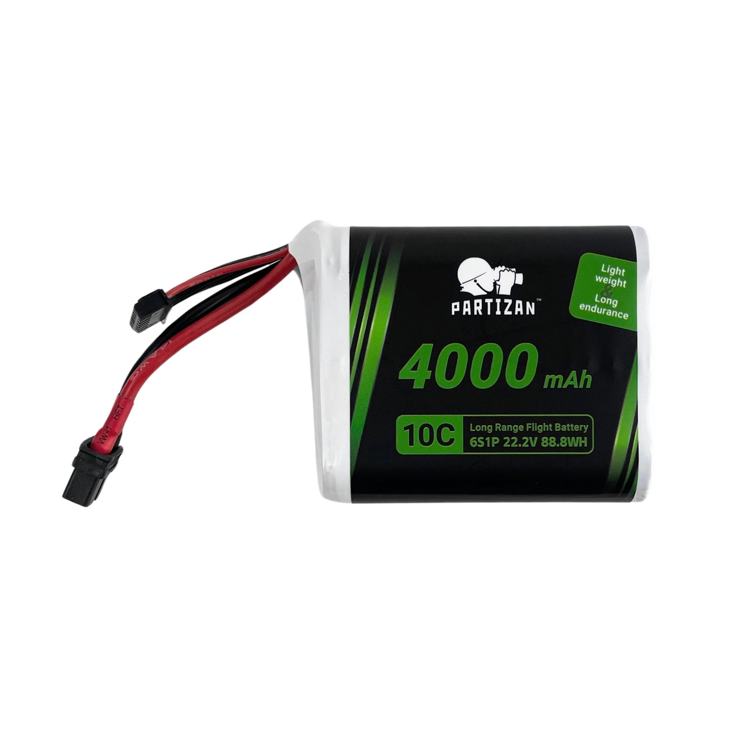 Partizan Li-ion 6S1P 22.2V 4000mah 10C XT60