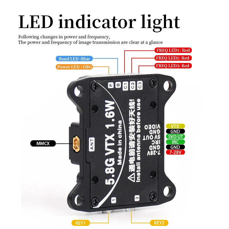 Pilotix R1600 5.8G 1.6W