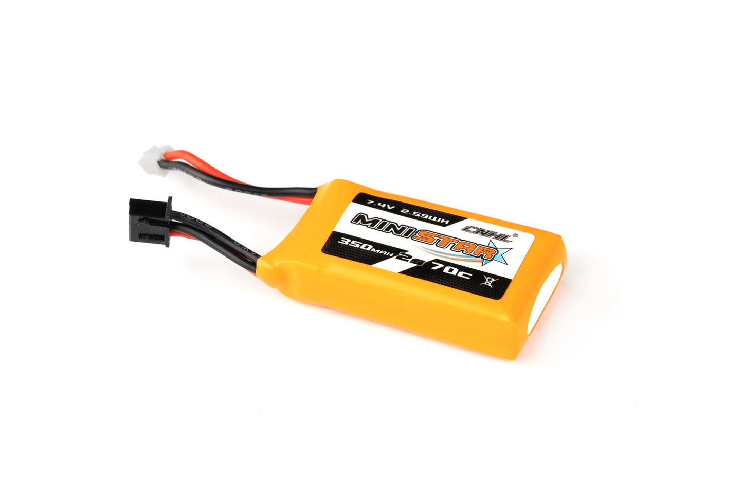 CNHL MiniStar Lipo 2S 7.4V 350mAh 70C BT2.0 (3pcs)