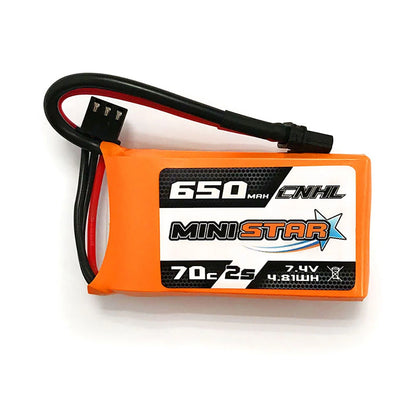 CNHL MiniStar Lipo 2S 7.4V 650mAh 70C XT30U
