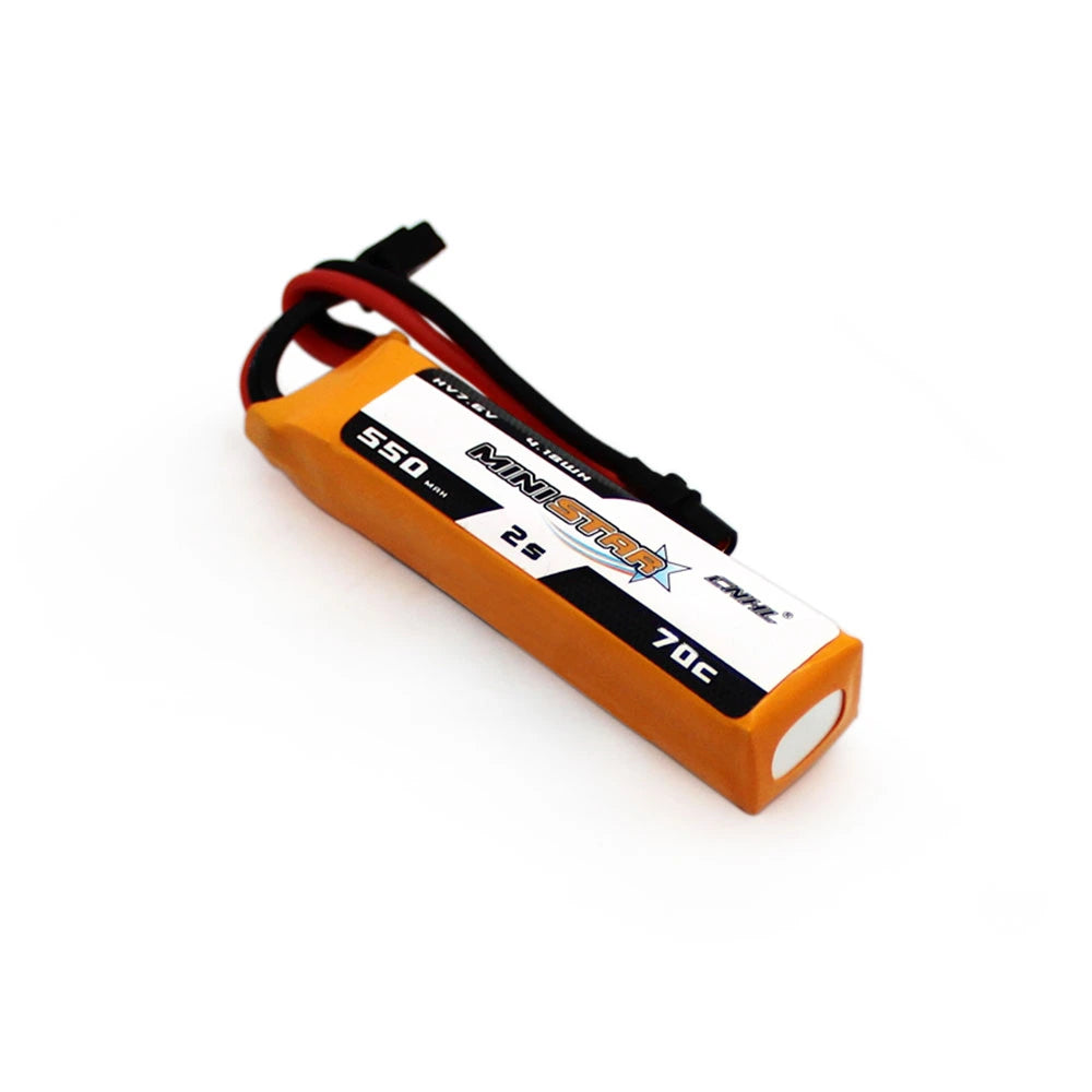 CNHL MiniStar HV Lipo 2S 7.6V 550mAh 70C XT30U (3pcs)