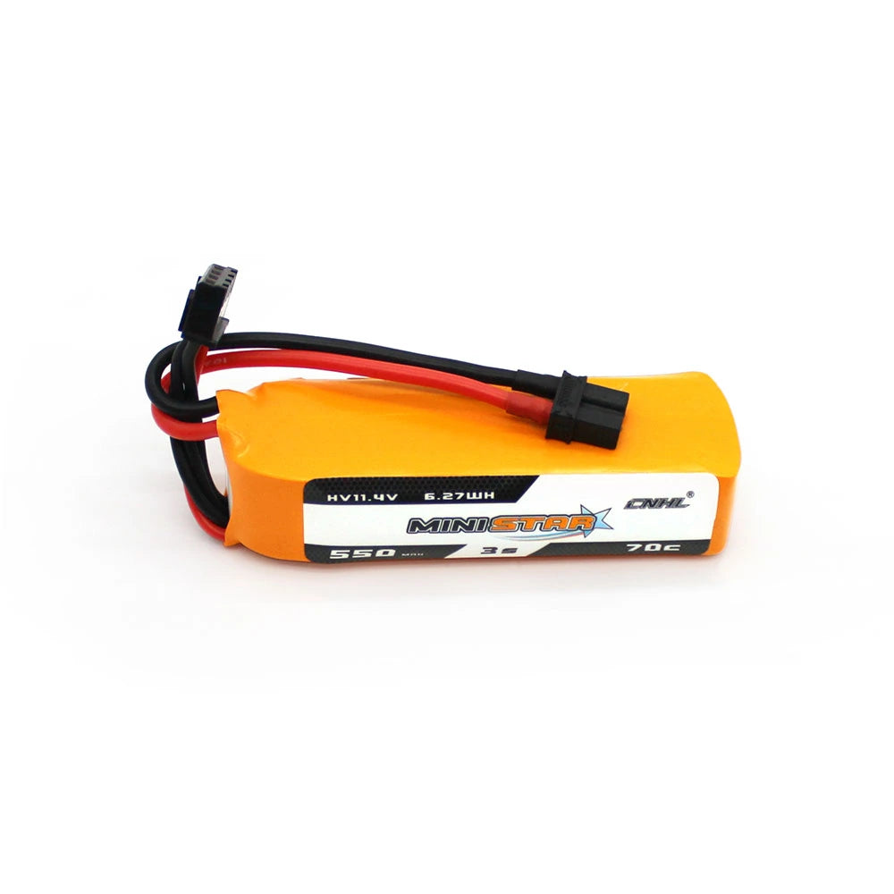 CNHL MiniStar HV Lipo 3s 11.4v 550mAh 70c XT30U