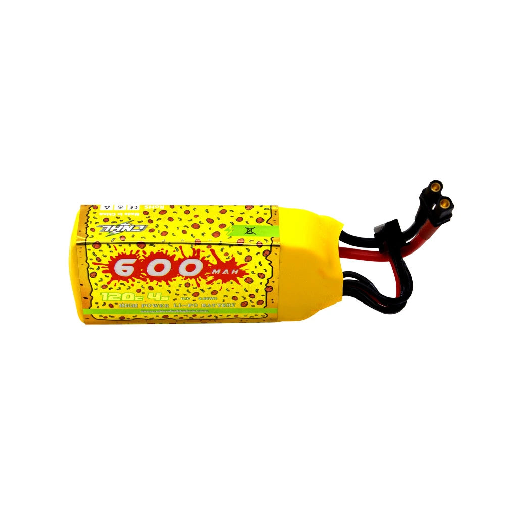 CNHL Pizza Series Lipo 4S 14.8V 600mAh 120C XT30U