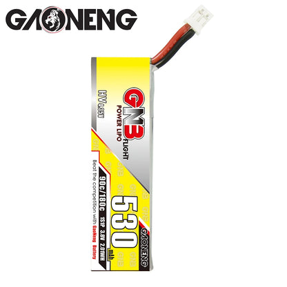 GNB GAONENG LiHV 1S 3.8V 530mAh 90C PH2.0 Cabled