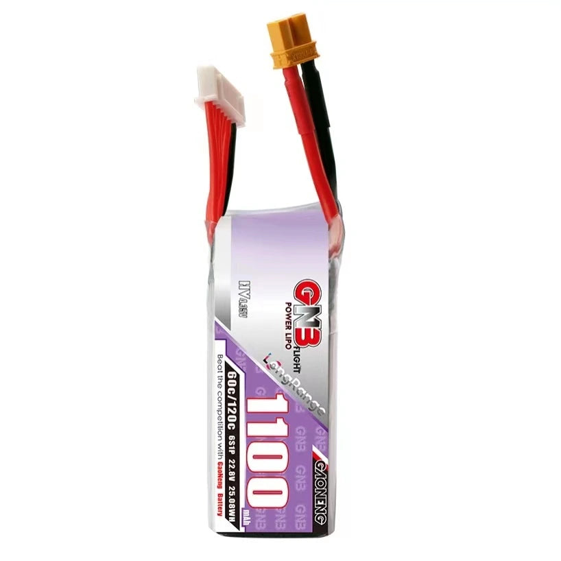 GNB GAONENG LiHV 6S 22.8V 1100mAh 60C XT30