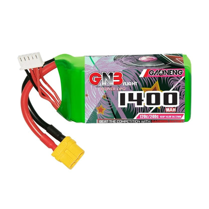 GNB GAONENG LiPo 4S 14.8V 1400mAh 120C XT60