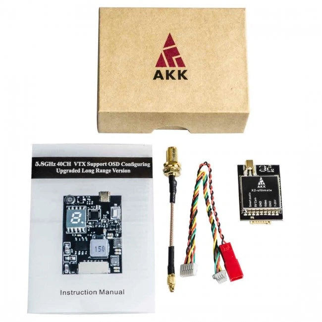 VTX AKK X2-Ultimate 5.8G 1.2W