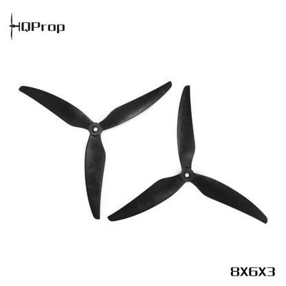 HQProp MacroQuad 8X6X3 Black (1CW+1CCW)