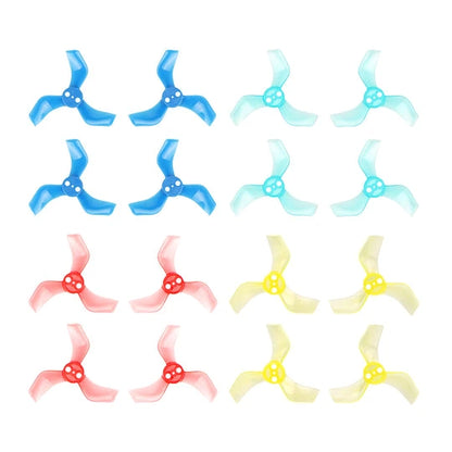 BETAFPV 40mm 3-Blade Propellers 1.5mm Shaft Multicolor (16pcs)
