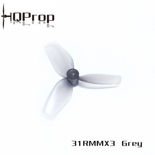 HQProp Ultralight Whoop 31MMX3 3-blade 0.8mm Grey (2CCW+2CW)