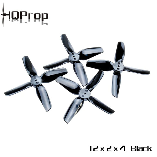 HQProp Durable T2X2X4 4-blade 2 inch Black (2CCW+2CW)