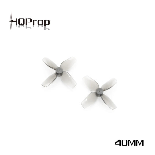 HQProp Micro Whoop 40MMX4 4-blade 1.6" Grey (2CCW+2CW)