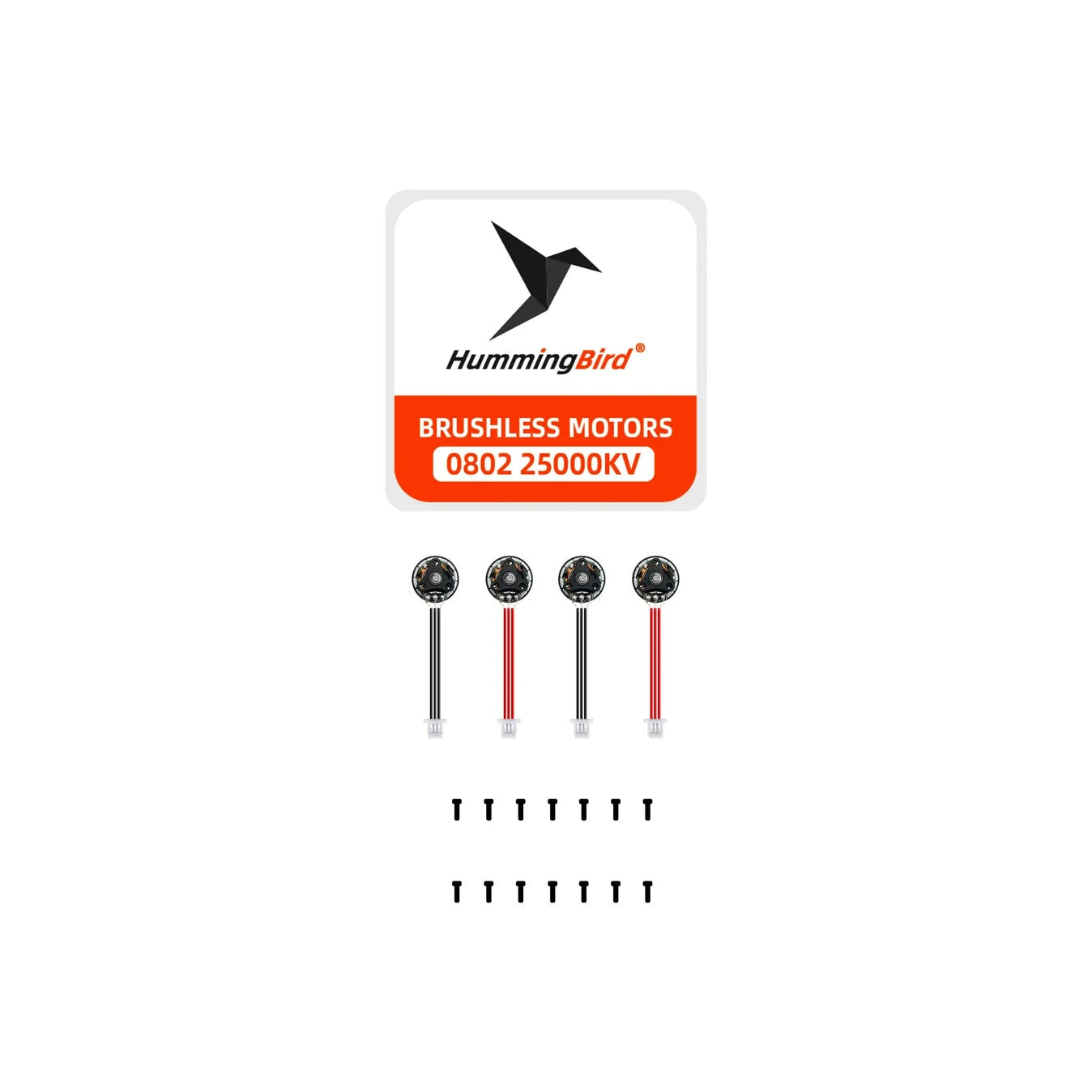 NewBeeDrone Hummingbird 0802 25000kv Brushless (4 pcs)