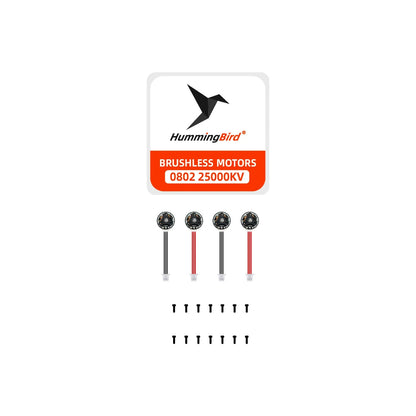 NewBeeDrone Hummingbird 0802 25000kv Brushless (4 pcs)