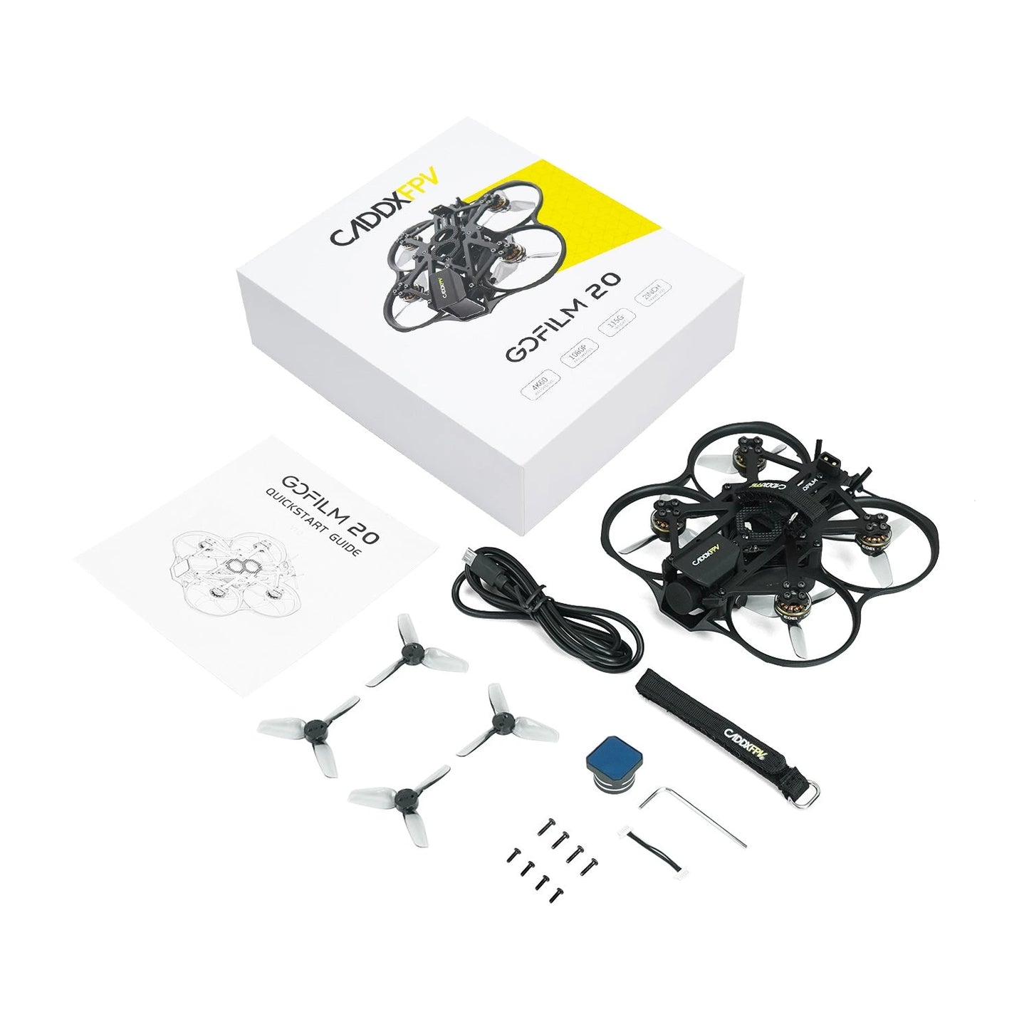 CaddxFPV Gofilm 20 + Walksnail Avatar HD Goggles X