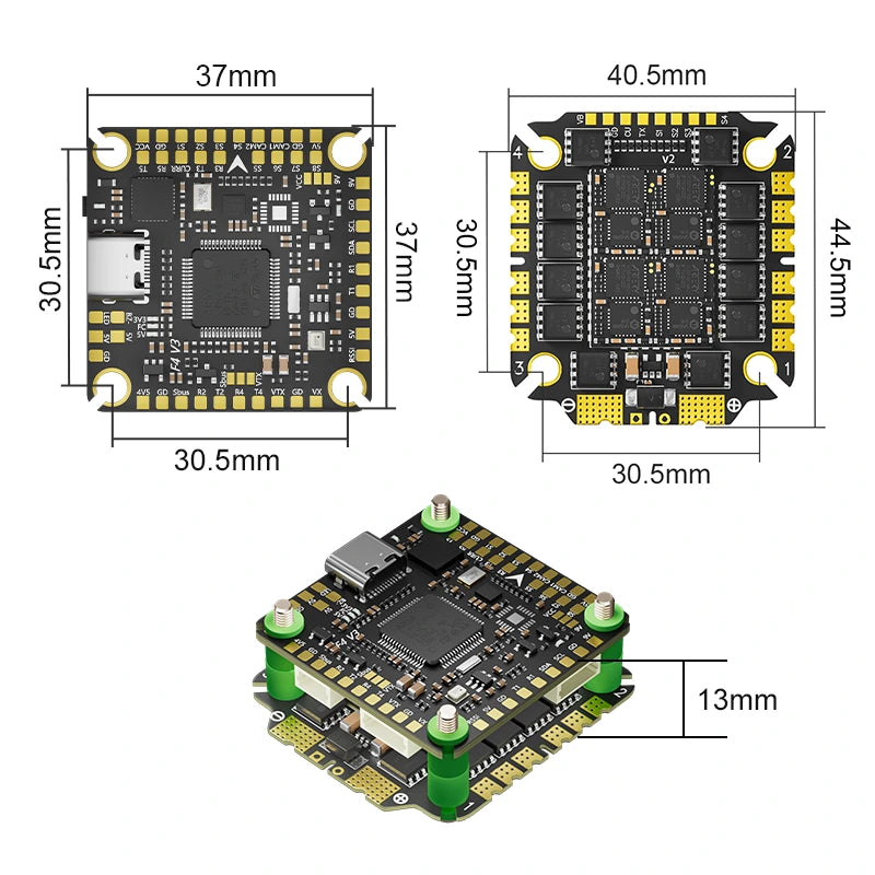 Pilotix F405 V3 ICM42688 AM32 75A