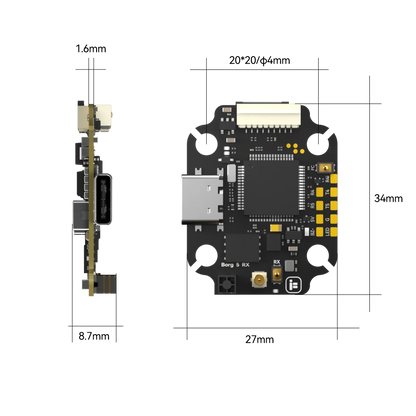 iFlight Borg 5S RX Stack (Borg 60R ESC)