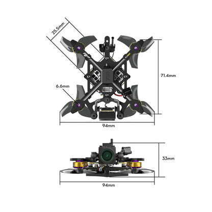 FLYWOO Flybee 16 HD O4 2S ELRS