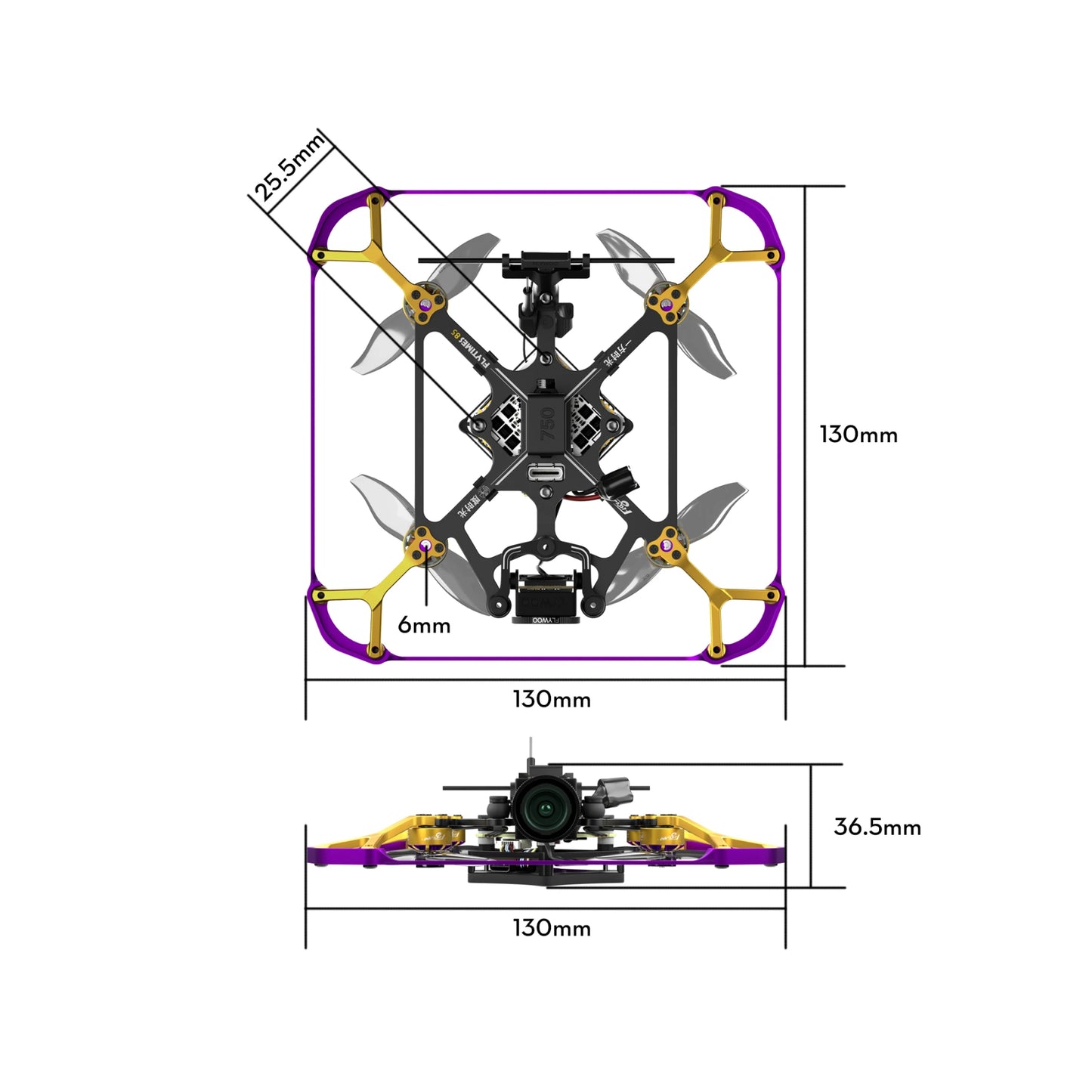 FLYWOO Flytimes 85 HD O4 2S ELRS