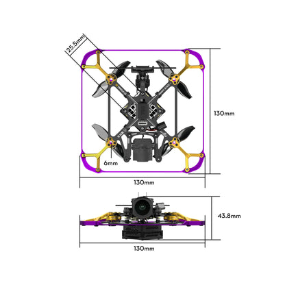 FLYWOO Flytimes 85 HD O4 PRO 2S ELRS 2.4G