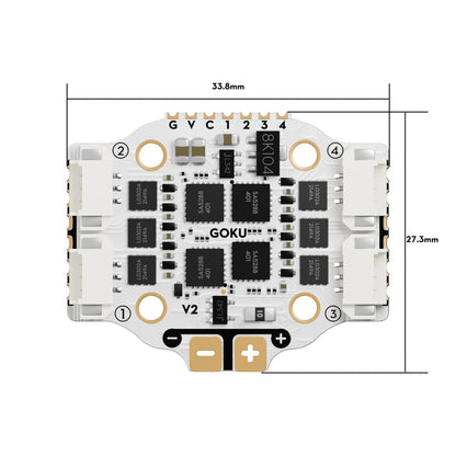 FLYWOO GOKU GN405 Nano HD 20A V3 ELRS