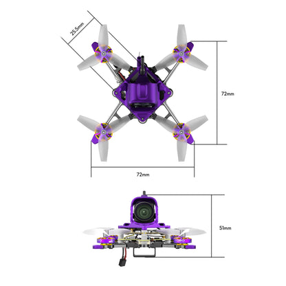 FLYWOO Firefly16 1S Nano Baby V3 O4 ELRS 2.4