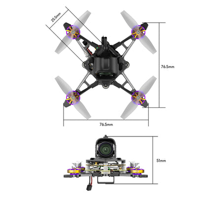 FLYWOO Firefly18 1S Nano Baby V3 O4 ELRS 2.4