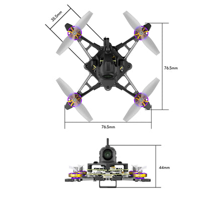 FLYWOO Firefly18 1S Nano Baby V3 HD Zero ELRS