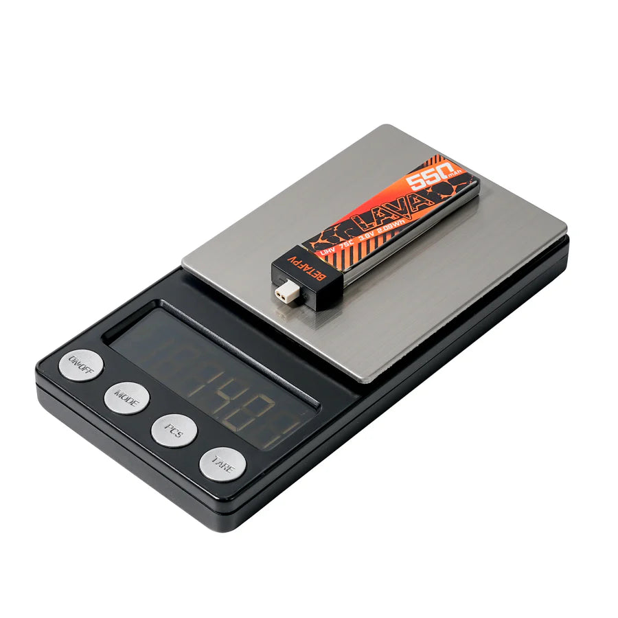 BETAFPV LAVA 1S 550mAh 75C Battery (4PCS)