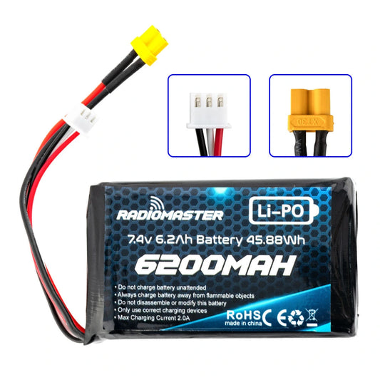RadioMaster 6200mah 2S Lipo