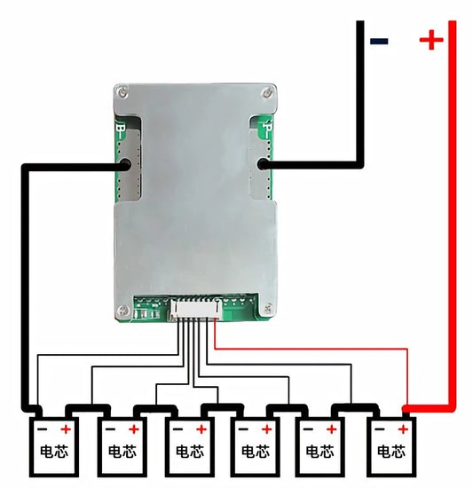 Battery protection board SEQURE for 6S 100A 8000mah