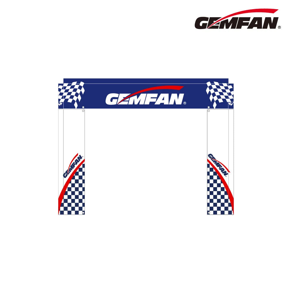 GEMFAN Drone Racing Gate - 7X6 Blue