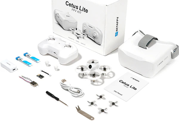 BETAFPV Cetus Lite FPV Kit droon algajatele koos puldi ja FPV-prillidega