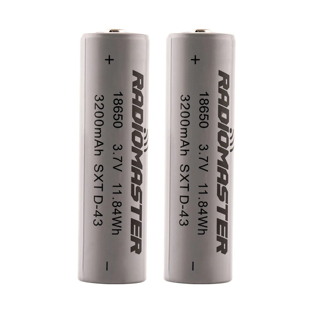 RadioMaster Batteries 18650 3200mah 2 pieces