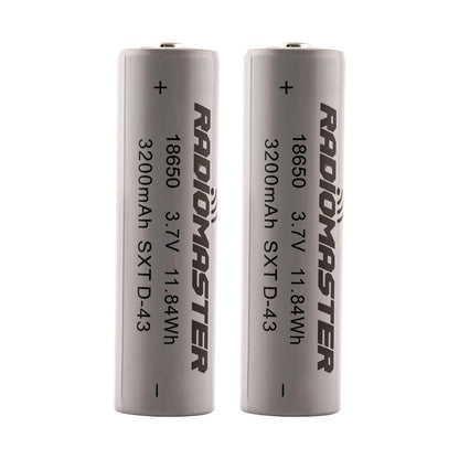 RadioMaster Batteries 18650 3200mah 2 pieces