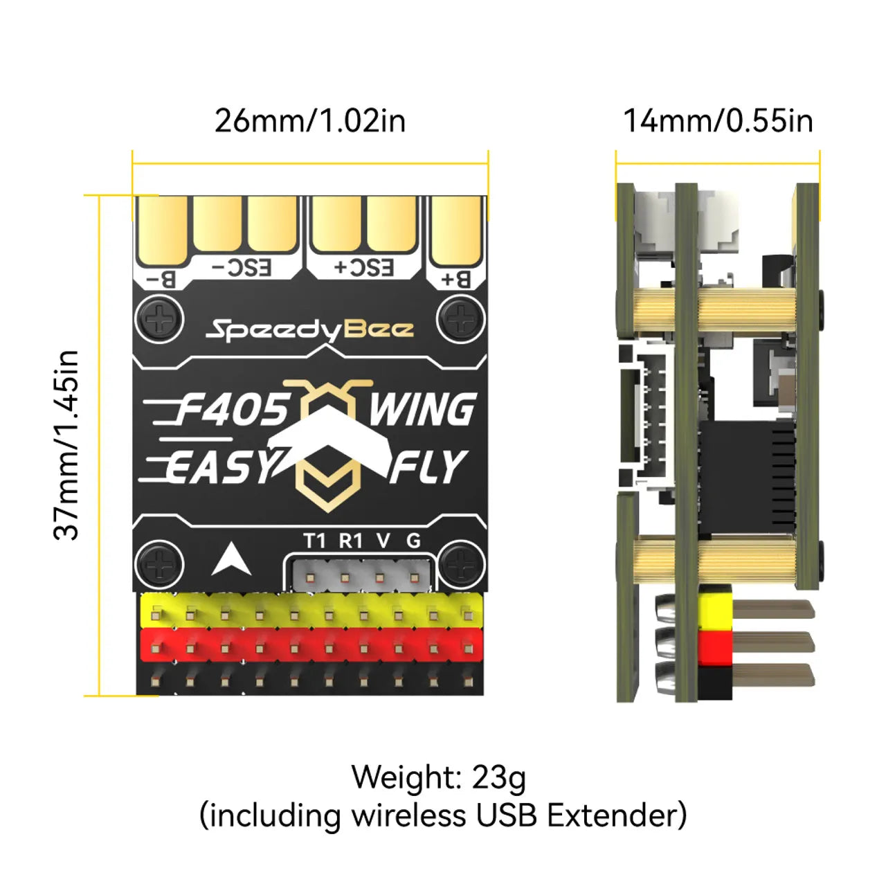 SpeedyBee F405 WING MINI Fixed Wing FC